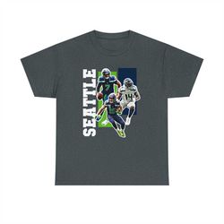 Seattle Seahawks Football T-Shirt - The Trio