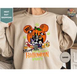 Mickey's Not-So-Scary Halloween Party Sweatshirts, Mickey and Minnie Halloween Family, Disney Halloween Sweatshirts