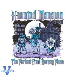 Vintage Haunted Mansion Est 1969 PNG Sublimation