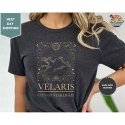 ACOTAR Velaris Merch, The Night Court Shirts, A Court Of Thorn And Roses Shirts, Illyrians Of The Night Court
