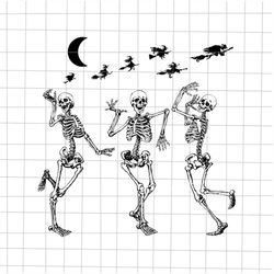 Dancing Skeletons Halloween Svg, Skeletons Halloween Svg, Skeletons Dancing Svg, Dancing Halloween Svg, Skeletons Svg