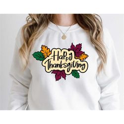 Happy Thanksgiving Svg, Dxf, Jpg, Png, Eps, Autumn svg, Cricut svg, Clipart, Layered SVG, Files for Cricut, Silhouette,
