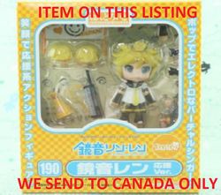 Len Gemini Kagamine Rin Action Figure Toy IN BOX USA Stock Gift ITEM ON THIS LISTING WE SEND TO CANADA ONLY