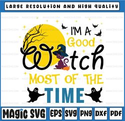 Good Witch Svg - Witch Hat Svg - Witch Svg - I'm a Good Witch SVG - Halloween svg  Svg - Halloween Svg - Svg Eps Dxf Png