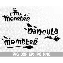 Family look, Halloween, Svg, Dxf, Jpg, Png, Eps |Cricut svg, Clipart, Layered SVG, Files for Cricut, Cut files, Silhouet