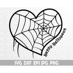 Spider web, Halloween Svg, Dxf, Jpg, Png, Eps, Cricut svg, Clipart, Layered SVG, Files for Cricut, Cut files, Silhouette
