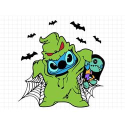 Halloween Costume Svg, Stitch Halloween Svg, Trick Or Treat Svg, Spooky Vibes Svg, Fall Svg, Svg, Png Files For Cricut S