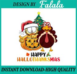 Garfield Happy hallothanksmas Christmas Happy Hallothanksmas PNG files