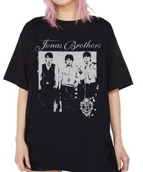 Jonas Brothers Vintage Shirt, 90s Band Tee, Retro Music Fan Gift, Vintage Band Tee, Music Lover Gift, Nostalgic T-shirt