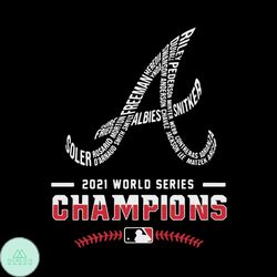 Braves world series champions Svg, Sport Svg, Atlanta Braves Svg, Atlanta Braves Baseball