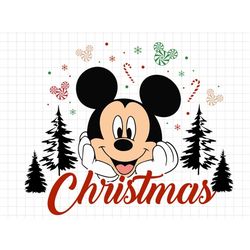 Mouse Christmas Santa Claus Hat Svg Png, Christmas Season Svg, Christmas Squad Svg, Holiday, Xmas Svg, Svg Png Files For