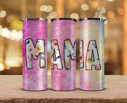 Mother's Day Tumbler Wrap, Mom Tumbler Png 44