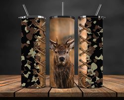 Deer Hunting Tumbler Wrap ,Hunting Tumbler Png 04