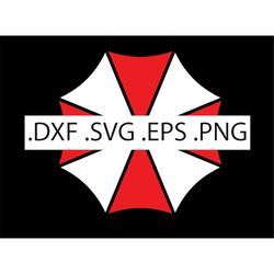 Resident Evil Umbrella Corporation Logo - Digital Download, Instant Download, svg, dxf, eps & png files included!