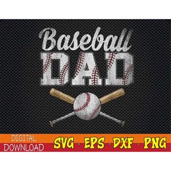 mens baseball dad svg, dad fathers day baseball lovers png, digital download
