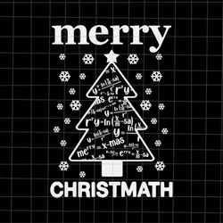 Merry Christmath Svg, Math Christmas Tree Xmas Svg, Mathematics Christmas Svg, Teacher Christmas Svg, Math Tree Xmas Svg