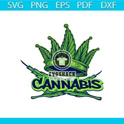 cannabis crown logo green svg, cannabis svg, cannabis crown svg