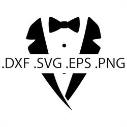 Tuxedo - Digital Download, Instant Download, svg, dxf, eps & png files included!