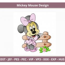 Classic Mickey Magic Mouse-Embroidery Design Collection