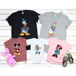 Mickey And Friends Shirt, Disney Friends Shirt, Mickey Shirt, Disney Shirt, Minnie Shirt, Donald Duck And Daisy Duck Shi
