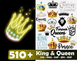 King And Queen Svg Bundle, Queen Svg, King Svg, King And Queen, King Queen Svg, King Crown Svg, Couple Svg,..