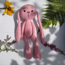 crochert bunny. crocheted bunny amigurumi bunny as a souvenir interior toy handmade bunny crocheted toys