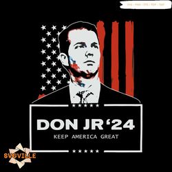 Don JR 24 Keep America Great Svg, Donald John Trump Svg, Trending Svg