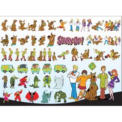 Scooby Doo Png Files, Scooby Doo Svg, Scooby Doo Cricut, Vector, Scooby Doo Clipart, T-shirt Design / Cut File For Cricu