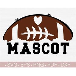 Football Svg, Distressed Football Svg, Football Player Template Svg Cut File for Cricut, Silhouette Eps Dxf Pdf for Foot