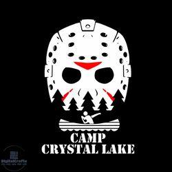 Jason Voorhees, Camp Crystal Lake svg, Crystal Lake svg, Halloween svg