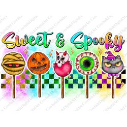 Sweet And Spooky, Sorta Sweet Sorta Spooky Png File for Sublimation, Spooky Season Png, Halloween Png Sublimation Png De