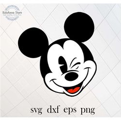 mouse svg, mickey svg, mouse cut file, cricut, cut file, silhouette, vecto, svg files for cricut