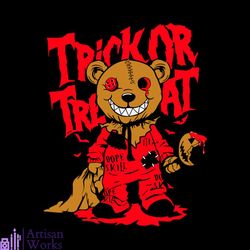 Trick Or Treat Halloween Unisex Shirt Match Jordan 4 'Red Thunder'