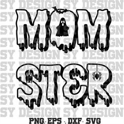 Momster SVG,Halloween SVG,Halloween Shirt SVG,Halloween Mom Svg,Funny Halloween Svg,Svg file for Cricut