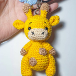 Crochet Monkey Keychain, Crochet Keychain, Amigurumi Monkey, Crochet Keyring