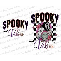 Bundle Spooky Vibes Png, Horror Movie Halloween PNG, Horror Character, Halloween Png, Horror Movie, Halloween Killer Png