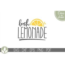 Fresh Lemonade Svg - Summer Svg - Lemons Svg - Lemonade Svg - Farmhouse Lemon Svg - Kitchen Svg - Lemonade Stand Svg - L