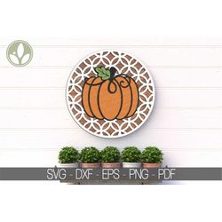 3D Layered Pumpkin Svg - Pumpkin SVG - Fall Svg - 3D Pumpkin Svg - Halloween Svg - Laser Cut Pumpkin Svg - Fall Pumpkin