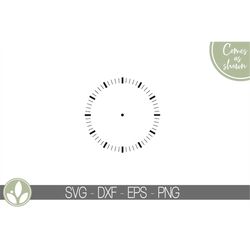 Clock Face Svg - Clock Svg - Clock Template - Clock Numbers Svg - Clock Stencil - Clock Laser Cut File - Clock Face Numb