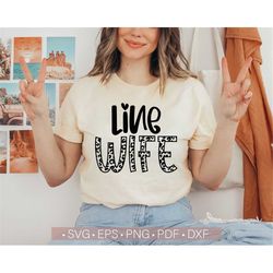 Line Wife Svg, Leopard Print SVG PNG, Line Worker Wife, Mom Svg Cut File for Cricut, Shirt Design, Iron On Transfer Silh