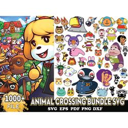 1000 Files Animal Crossing SVG Bundle, Animal Crossing Logo PNG, Animal Crossing PNG, Animal Crossing Symbol,