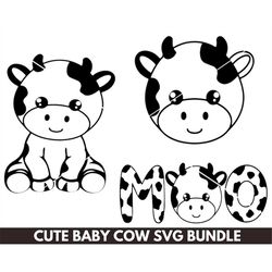 cute baby cow svg, farm animal svg, baby cow svg, cute cow png, farm animal svg, little cowboy birthday, cow birthday