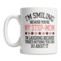 Mother's Day Gift For Step-mom - Gift Mug For Stepmom - Cute Stepmother Gift Idea - Fun Step-mom Gift Idea - Funny Stepm