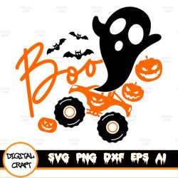 Pumpkin Monster Truck Boys Halloween, Pumpkin Monster Truck Svg, Boys Halloween Svg, My First Halloween Svg, Halloween B