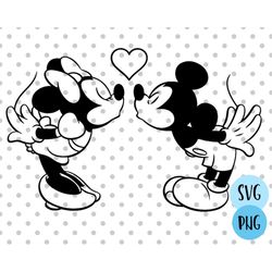 Love svg, Mouse Couple SVG, Valentines Day SVG