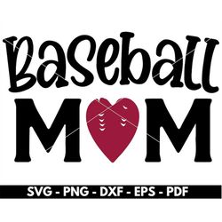 baseball mom svg, baseball png files, baseball cricut files silhouette, baseball shirt svg, instant download