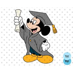 Mouse Graduation SVG, Graduate svg, class of 2023 svg, graduation 2023 cricut svg, graduation svg