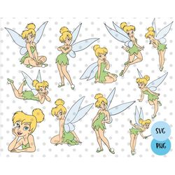 12 Fairy SVG  Bundle. Fairy svg, Fairy SVG & PNG Clipart Files