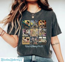 Disney Comfort colors shirt, Pirates of the Caribbean Mickey and Friends shirt, Walt Disney World shirt, Disney Cruise S
