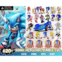 Sonic SVG, Sonic Logo, Sonic Clipart, Sonic Symbol, Sonic PNG, Sonic the Hedgehog SVG, Sonic the Hedgehog SVG